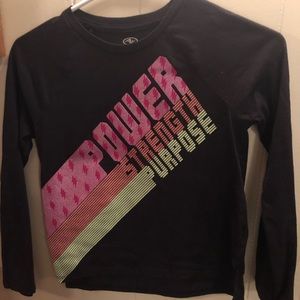 power strength purpose tee